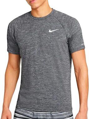 Nike® Heather Short Sleeve Hydroguard Swim T-Shirt